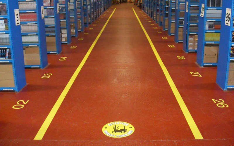 aisle-marking-system