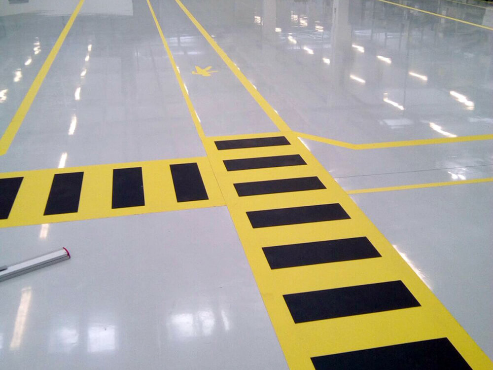 permaroute optimised factory route marking system