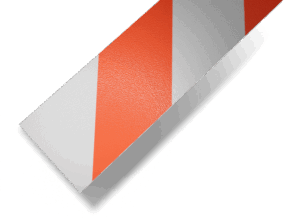 PermaRoute White and Red Hazard Swatch Web PermaRoute White and Red Hazard Swatch